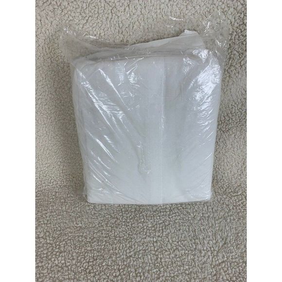 White Disposable Lab Coats XL Size Pack Of 10 Surgical Lab Coats 40 GSM Poly NIP - Picture 11 of 11